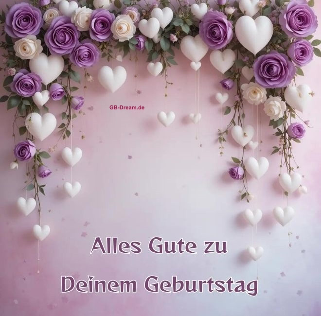 Alles Gute zu Deinem Geburstag.