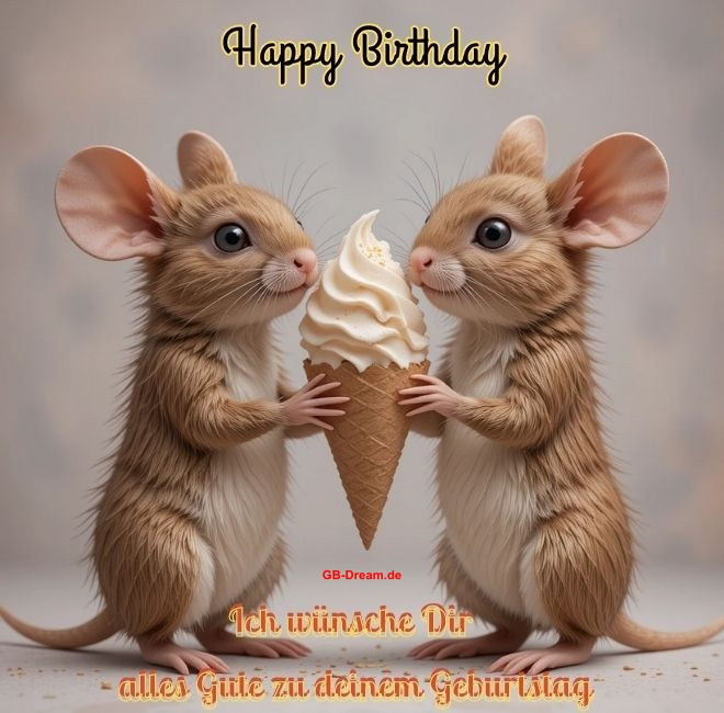 Happy Birthday, ich wünsche Dir alles Gute zu deinem Geburtstag !