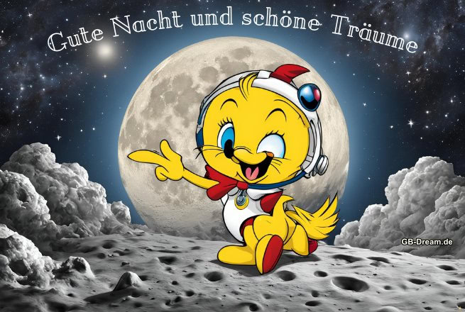 Gute Nacht und schöne Träume