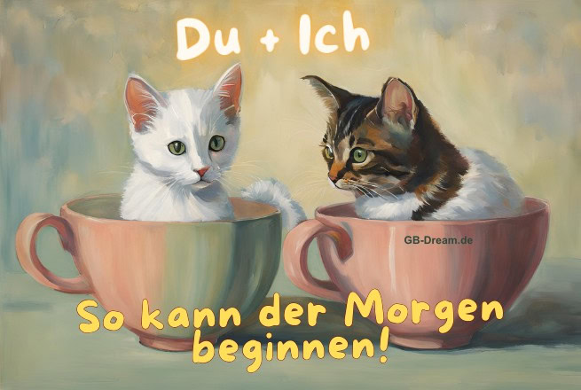 Du und ich. So kann der Morgen beginnen!