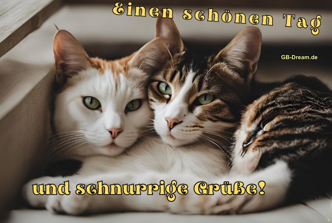 Einen schönen Tag und schnurrige Grüße!