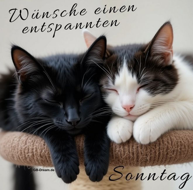 Wünsche einen entspannten Sonntag.