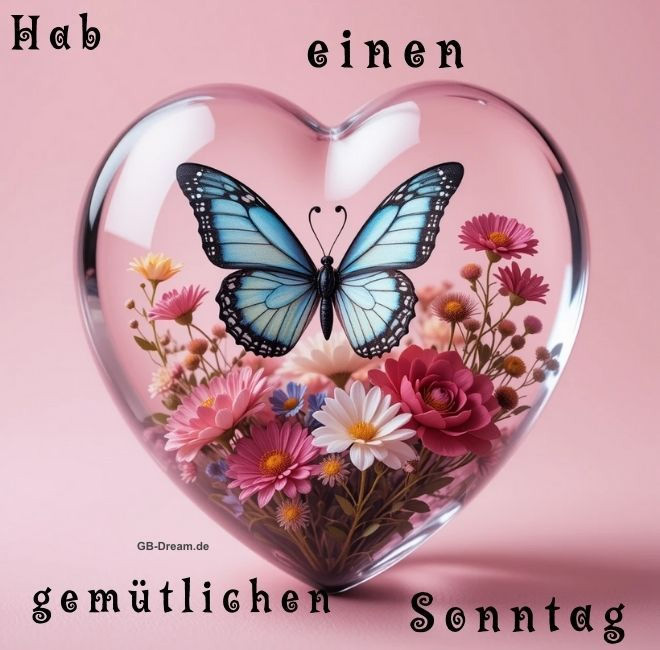 Hab einen gemütlichen Sonntag.