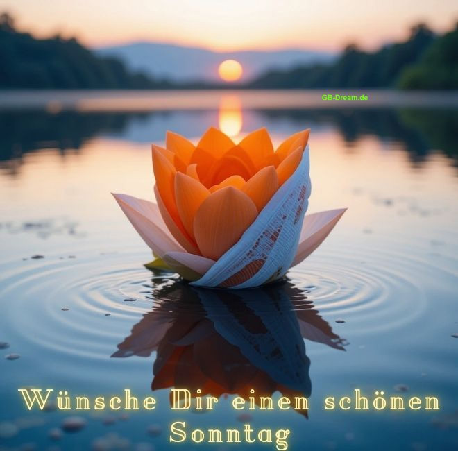 Wünsche Die einen schönen Sonntag!