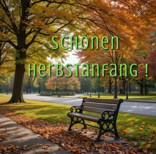 Schönen Herbstanfang!