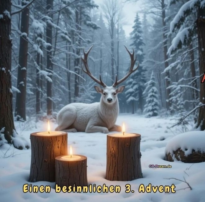 Einen besinnlichen 3. Advent