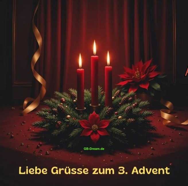 Liebe Grüsse zum 3.Advent