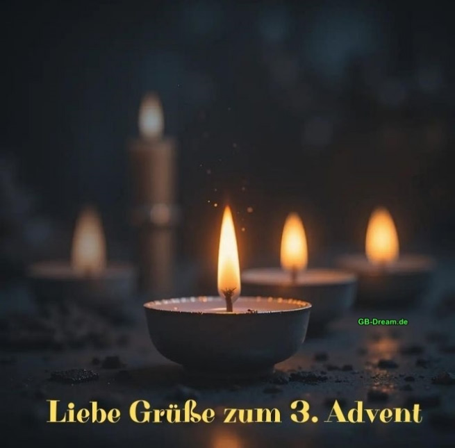 Liebe Grüße zum 3. Advent