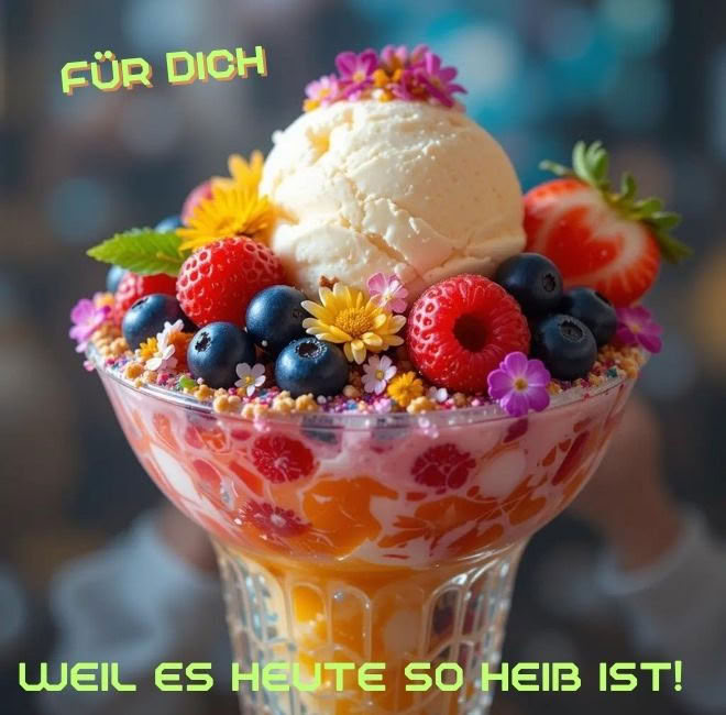 Für Dich, weils heute so heiß ist!