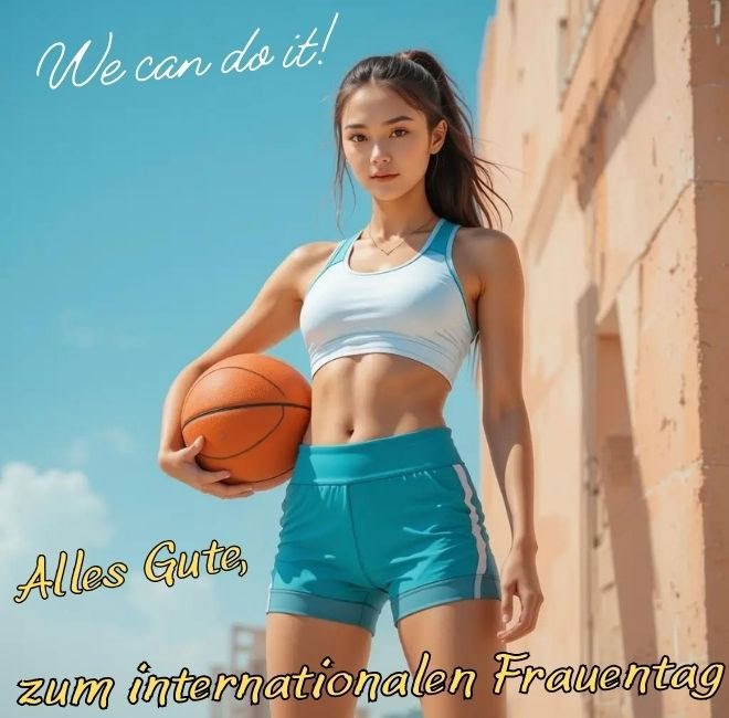 We can do it! Alles Gute zum internationalen Frauentag!