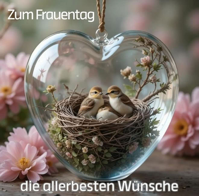 Zum Frauentag die allerbesten Wünsche!
