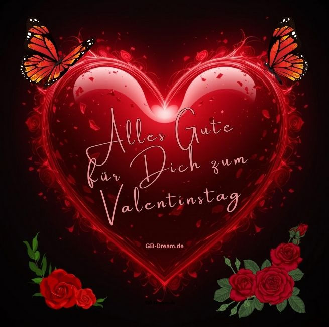 Alles Gute für Dich zum Valentinstag