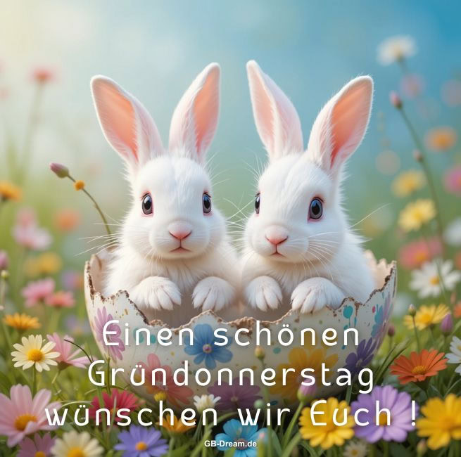 Einen schönen Gründonnerstag wünschen wir Euch !