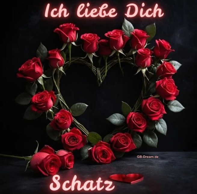 Ich liebe Dich Schatz