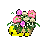 GBPic Smilie mit Blumen