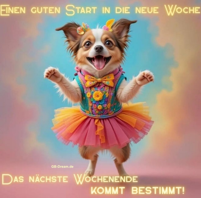 Wochenbeginn Spruch