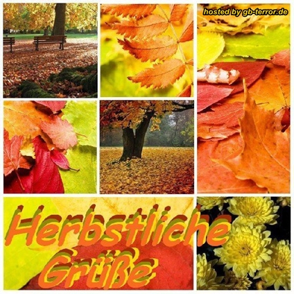 Herbstgruesse Gaestebuchbild