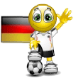 Fussball Weltmeisterschaft Bild animiert